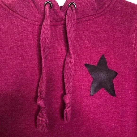 G21 Pink Star Hoodie Size  Extra Small - Picture 6 of 16